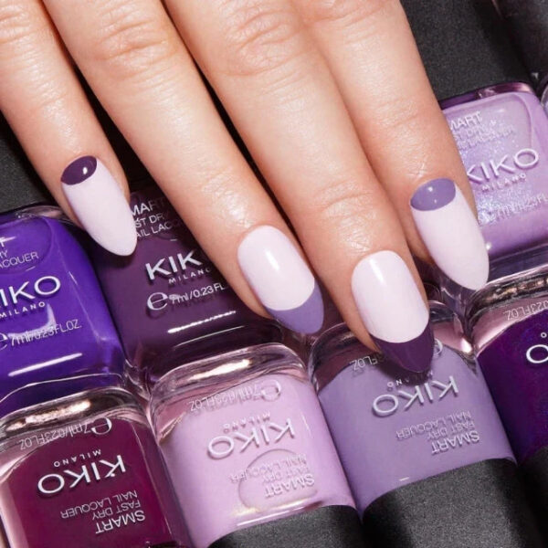 Smart Fast Dry Nail Lacquer - Esmalte para Unhas - Cor 078 - Cold Purple - 7ml - Image 3